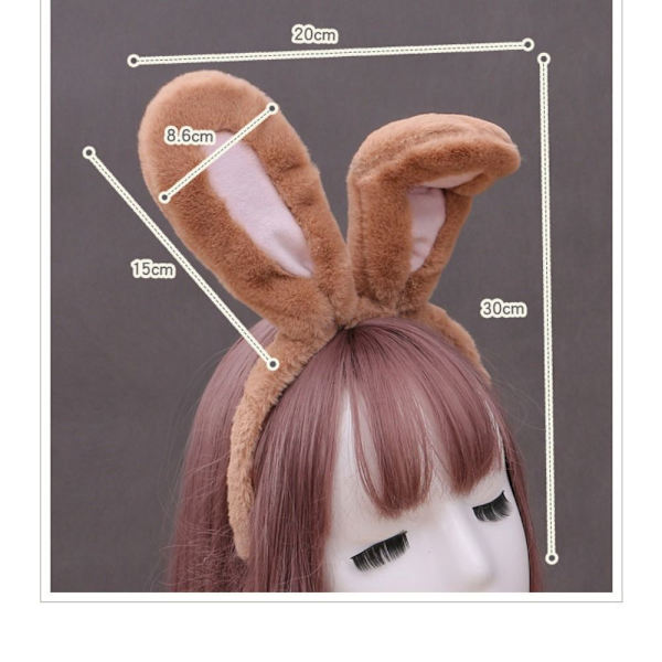 Pannband Rabbit Ear 3 3 3