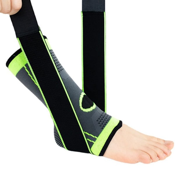 Elastisk ankelbøjle Ankestøttebøjle GRØN XL XL green XL-XL
