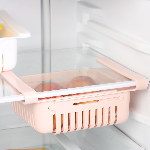 Kylskåp Förvaringsställ Kyllåda Frys Hylla Box VIT white