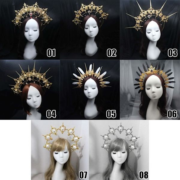 DIY Crown Material Kit Gothic Lolita Tiara 04 04 04