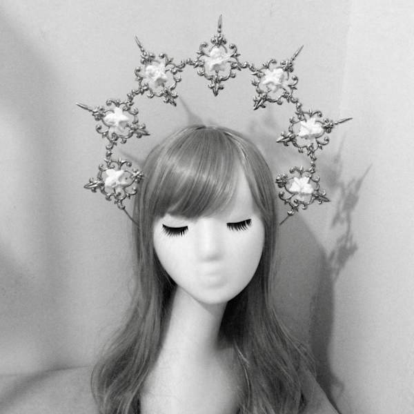 DIY Crown Material Kit Gothic Lolita Tiara 08 08 08