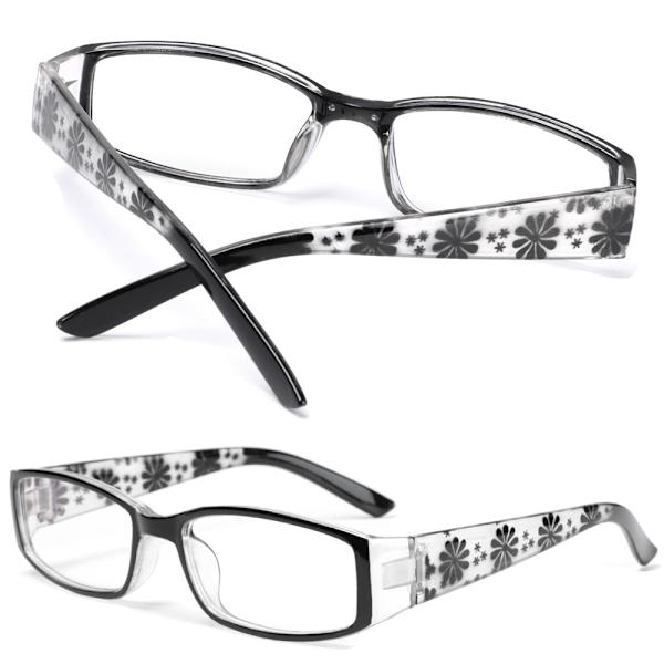 Læsebriller Anti-Blue Light Eyeglasses BLACK STRENGTH 400 Black Strength 400