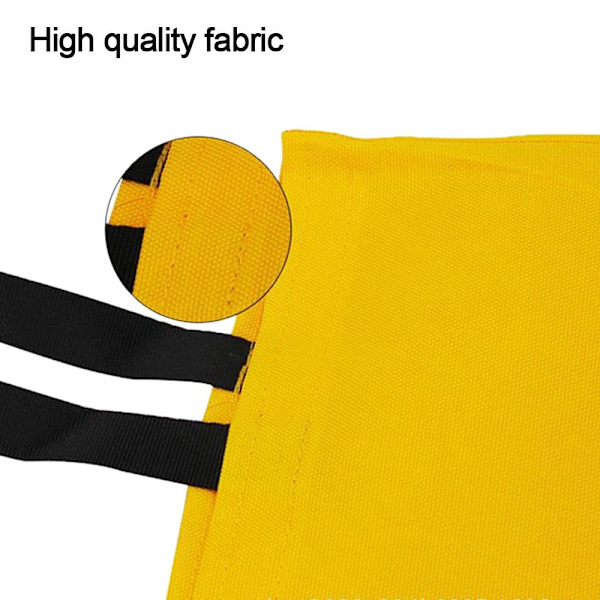 Sack Race Bag Familj Sack Racing Spel GUL Vuxen Vuxen yellow adult-adult
