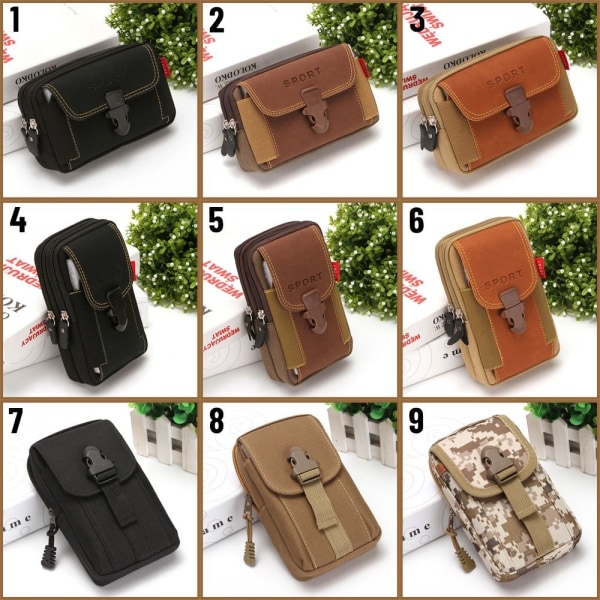 Tactical Molle-påsar Liten ficka 3 3 3
