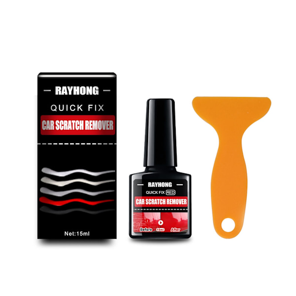 Autoreparationsmiddel Ridsefjerner RØD 15ML 15ML red 15ML-15ML