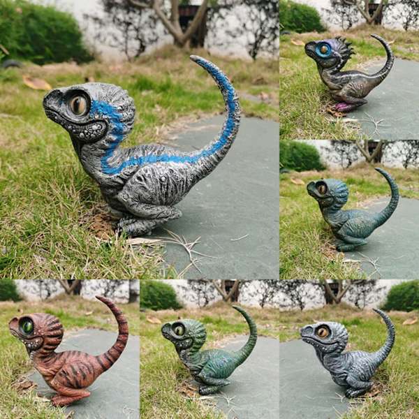 Dinosauriestaty New Born Velociraptor 2 2 2