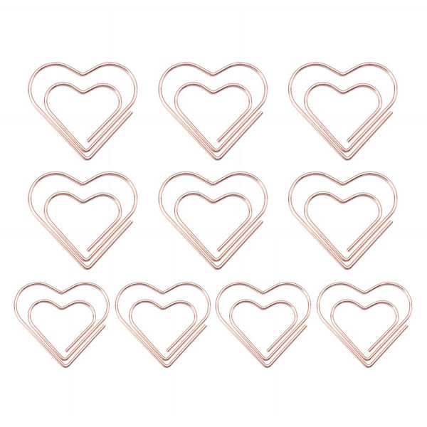 10 stk. Papirclips Binder Clips 2 2