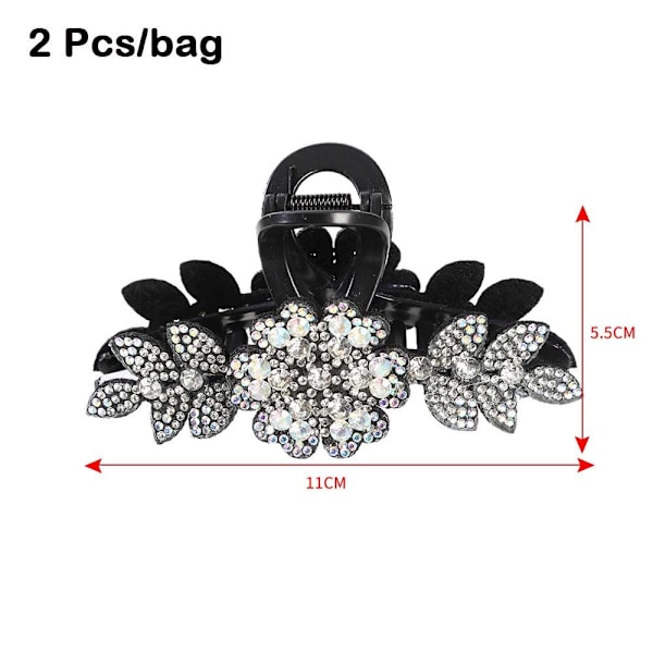 Rhinestone Hårnål Kvinner Hårklemmer 2 2 2