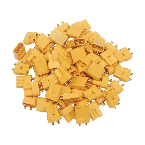 10 kpl XT30U XT30 liittimet KELTAINEN 10 kpl 10 kpl yellow 10PCS-10PCS