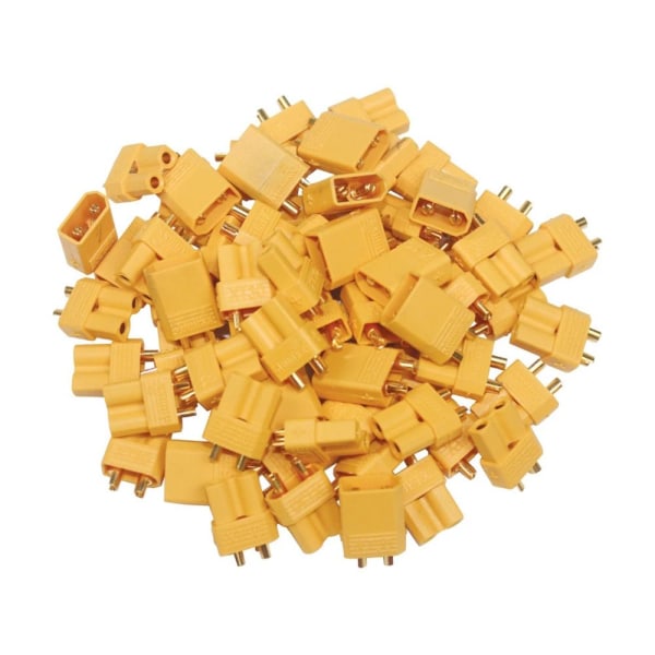 10 stk XT30U XT30 stik SORT 10 stk 10 stk black 10PCS-10PCS