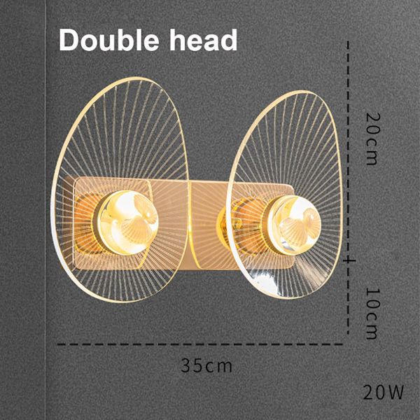 Vägglampa Nordic SINGLE HEAD Single head