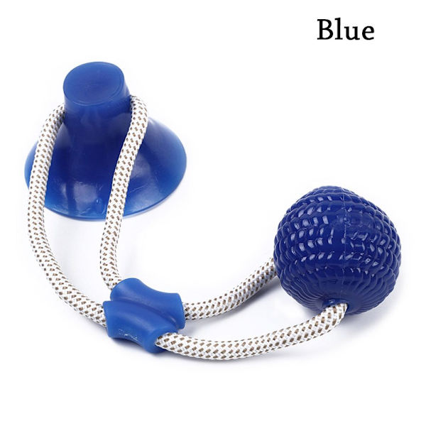 Hunde Interactive Toy Sugekop Push BLÅ blue