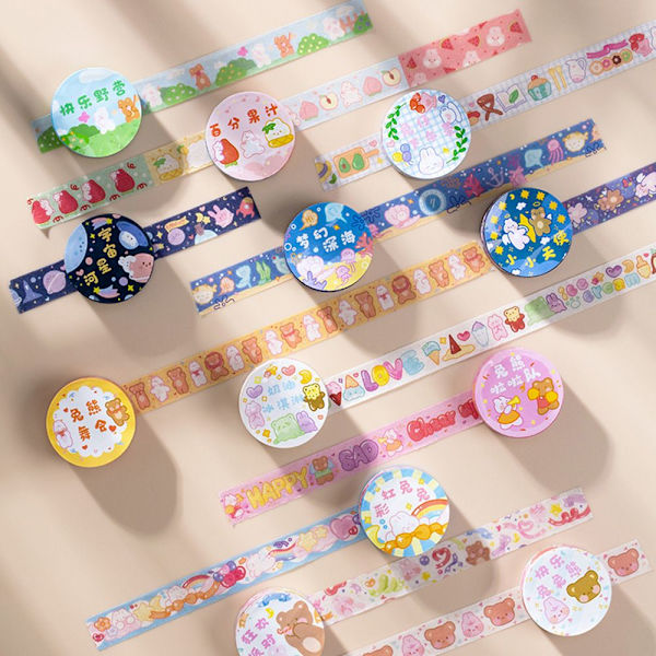 Washi Tape klebrig papir F F F