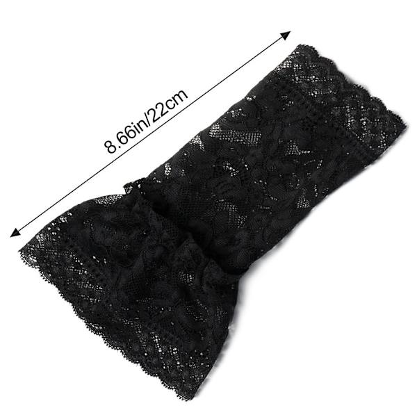 1 par falska ärmar avtagbara ärmar SVART STYLE2 black style2