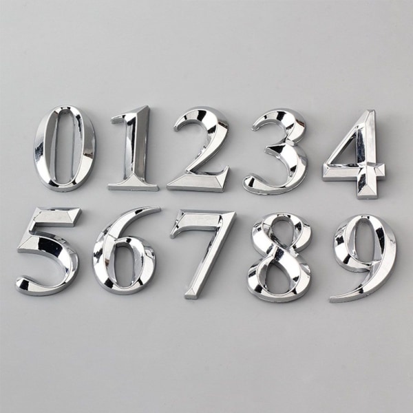 Talonumerotarrat ovikilven kyltin numerot 0 0 0