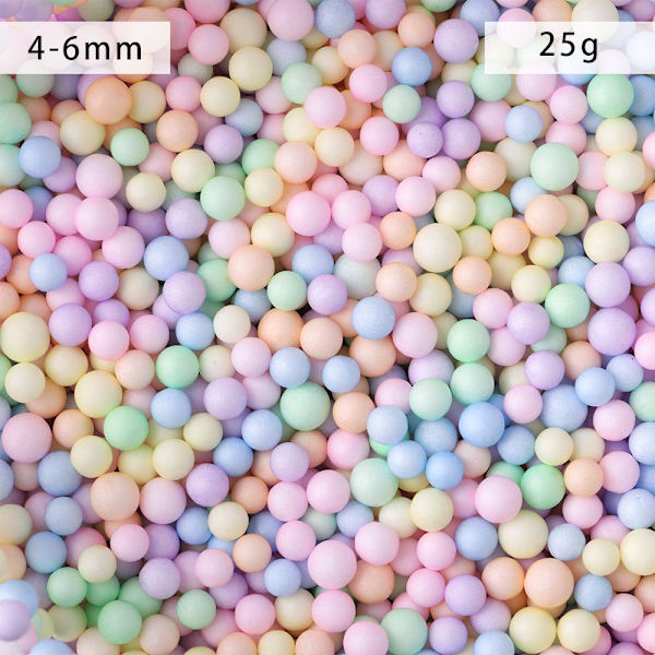 Skumkuler Miniperler 4-6MM25G 25G 4-6mm25g