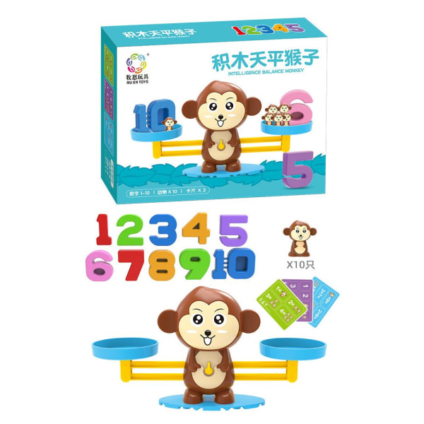 Balance Scale Toys Number Board Game 2 2 2