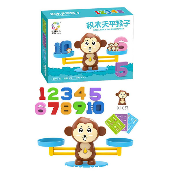 Balance Scale Toys Numerolautapeli 1 1 1