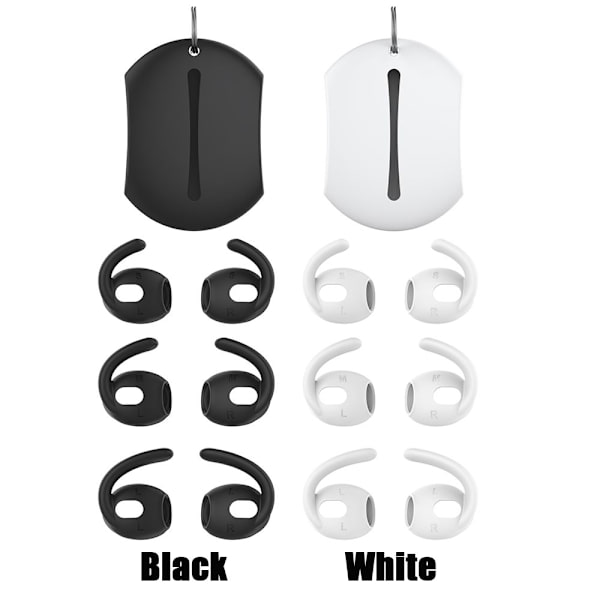 3Par Eartips EarPads SVART 3 PAR 3 PAR black 3 pairs-3 pairs