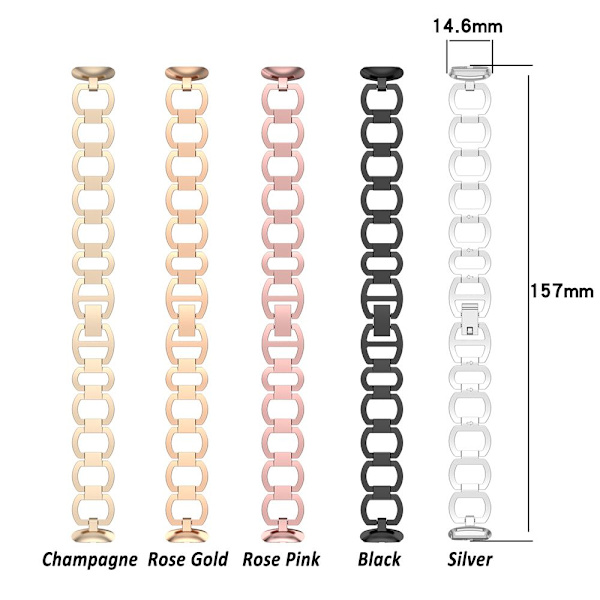 Band Strap Meal ROSE GULD rose gold