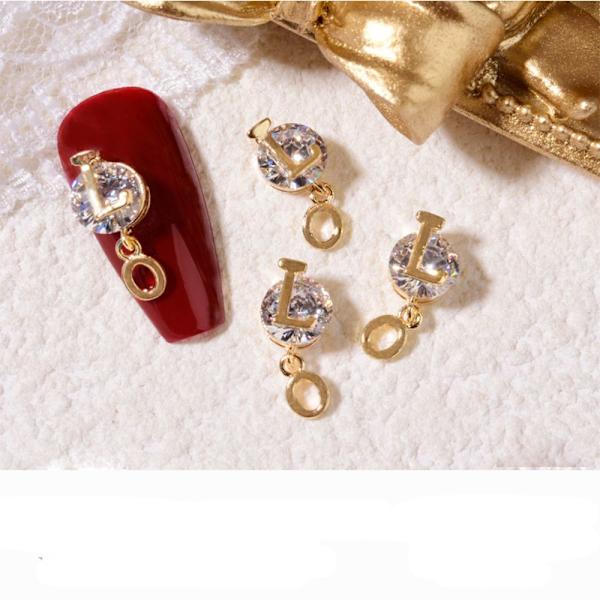 Nail Art Diamond Bear Bow 8 8 8