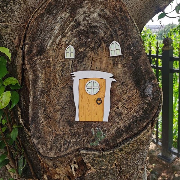Elf Door Set Nukkekodin tarvikkeet 4 4 4