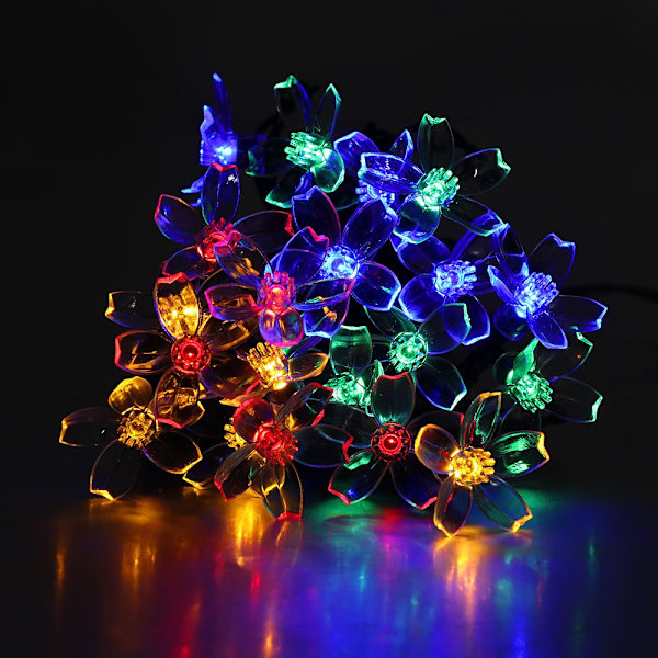 Lyssnore Solar String Lights MULTICOLOR 20 20 multicolor 20-20