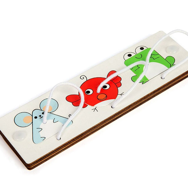 Baby Busy Board Träleksak 3 3 3