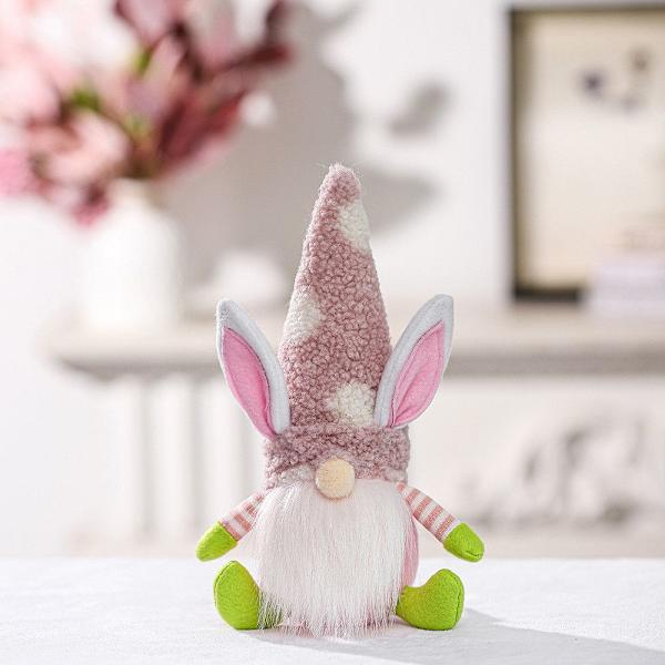 Rudolph Bunny Doll påskedekoration GUL 1 1 yellow 1-1