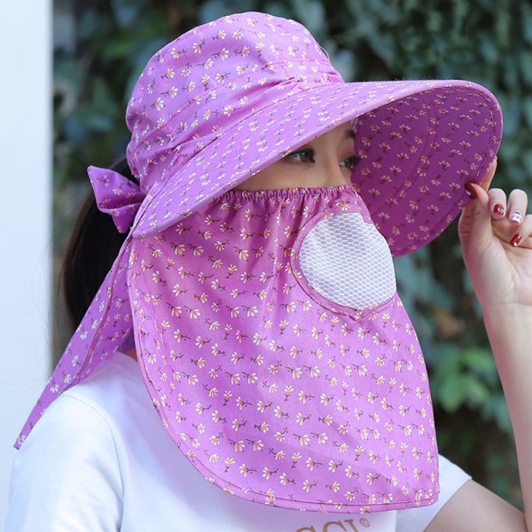 Solskyddshatt Anti-UV Solhatt LILA STYLE3 Purple Style3