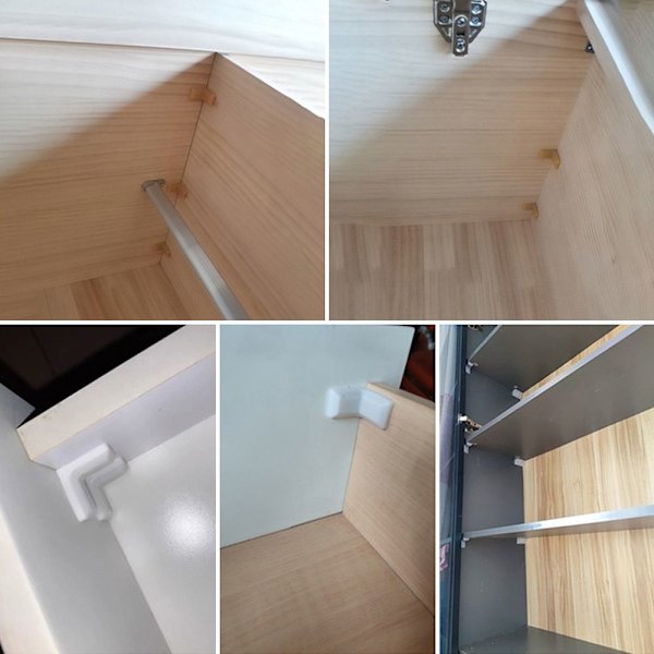 Vinkel Hjørnekode Hjørnebraketter BRUN brown