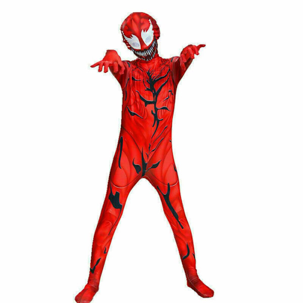Venom: Let There Be Carnage Cosplay RED 150 FOR BØRN red 150 for Kids