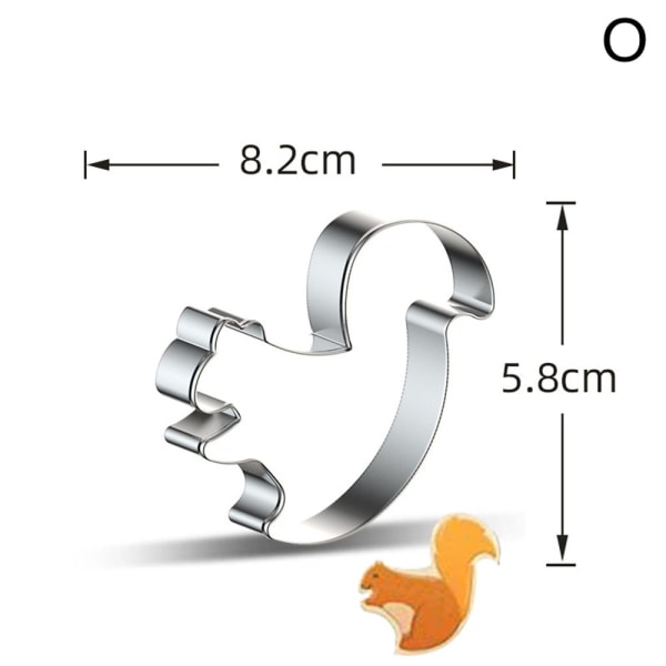 Thanksgiving Cookies Cutter Kjeksform O O O