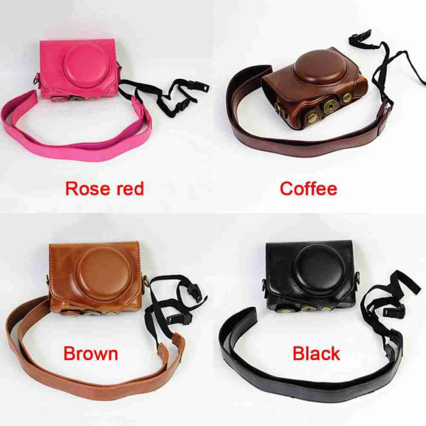 Kameran case Kameralaukku ROSE RED rose red