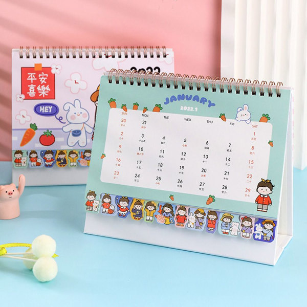 2022 Desktop Paper Calendar Scheduler 5 5