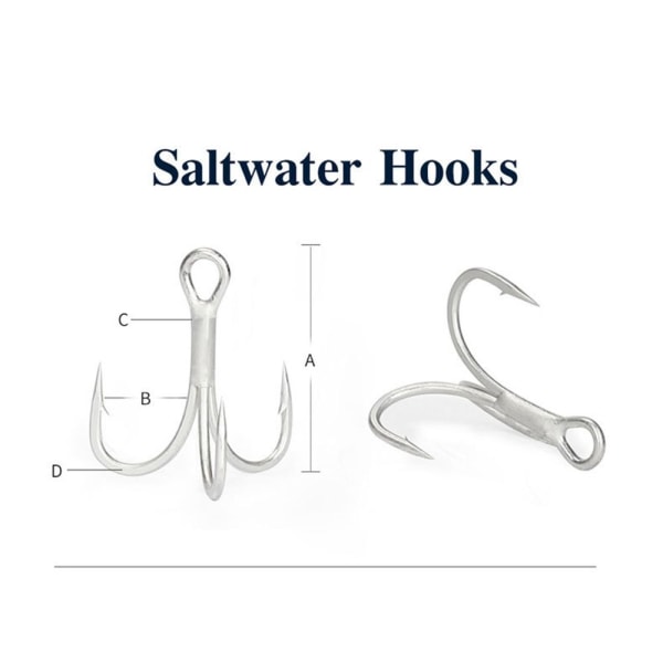 2st Sjunkande Minnow Baits Fiskkrokar C C C