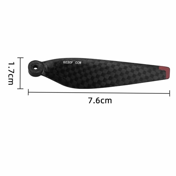 8 st kolfiber propeller Drone rekvisita blad 8Pcs