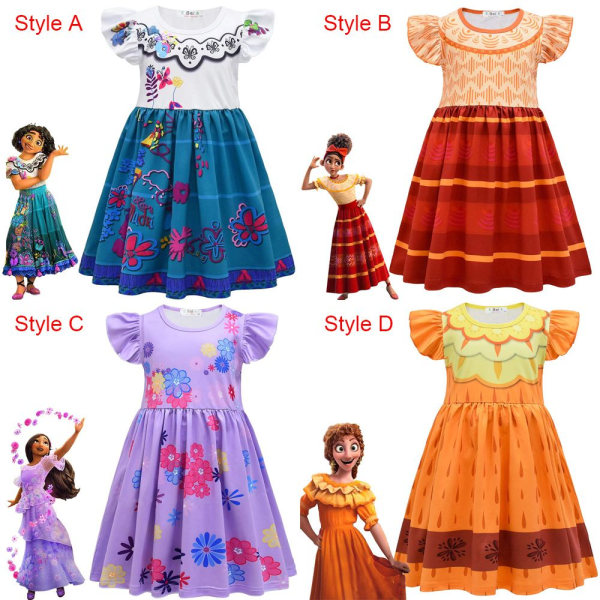 Encanto Costume Princess Dress 150CMSTYLE A STYLE A 150cmStyle A