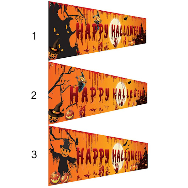 Halloween riippuva lippu