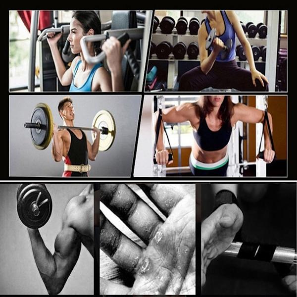 Gym Handskar Handledsträning Fitness RÖDA L Red L