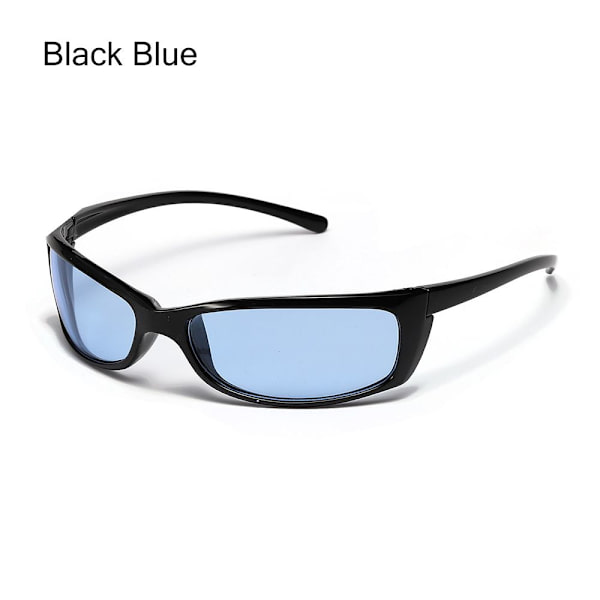 Kääri aurinkolasit Y2K aurinkolasit MUSTA SININEN MUSTA SININEN Black Blue