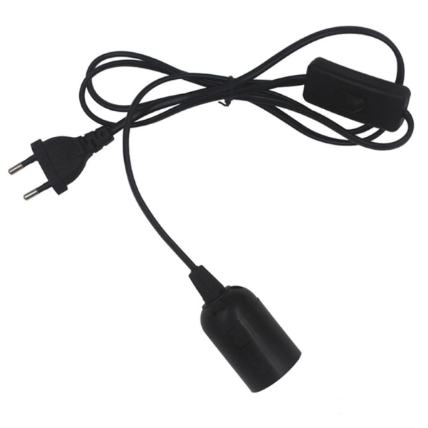 Lamppu Power Riippuvalaisimet Johdot EU PLUG MUSTA EU PLUG EU plug Black