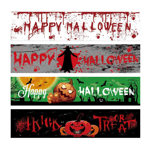 Halloween-bannerin taustasisustus