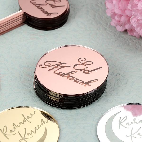 10st Cakecup Toppers Tårtdekoration GULD STYLE 2 STYLE 2 gold style 2-style 2