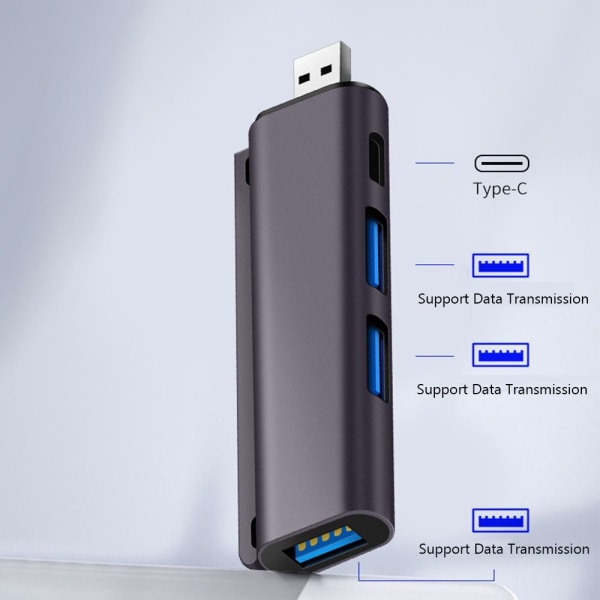 USB 3.0 Hub Type-C Expander USB TYPE-A PLUG USB TYPE-A PLUG USB Type-A Plug