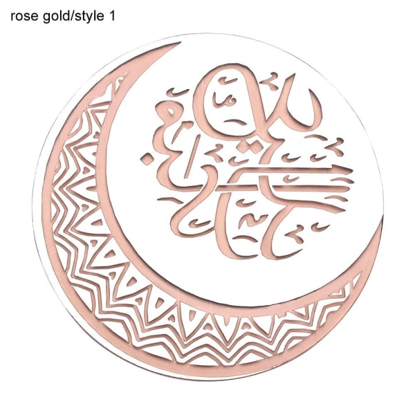 10st Cakecup Toppers Tårtdekoration ROSE GULD STIL 1 STIL 1 rose gold style 1-style 1