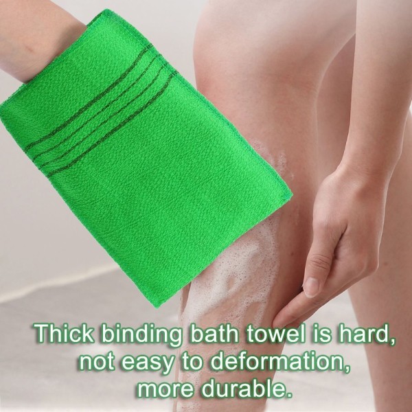 Eksfolierende badehåndklæde Badehandske Brusevasker