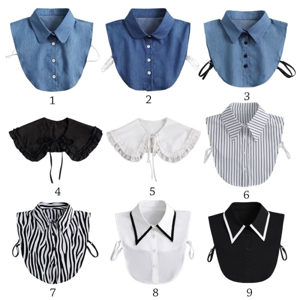 Skjorta Fake Collar Clothing Accessories 3 3 3