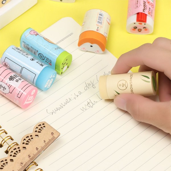 Rubber Eraser Pencil Erasers 1 PC STYLE6 RANDOM COLOR 1 pc