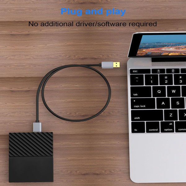 USB 3.0 til Micro B-kabeldataledning 2M 2m